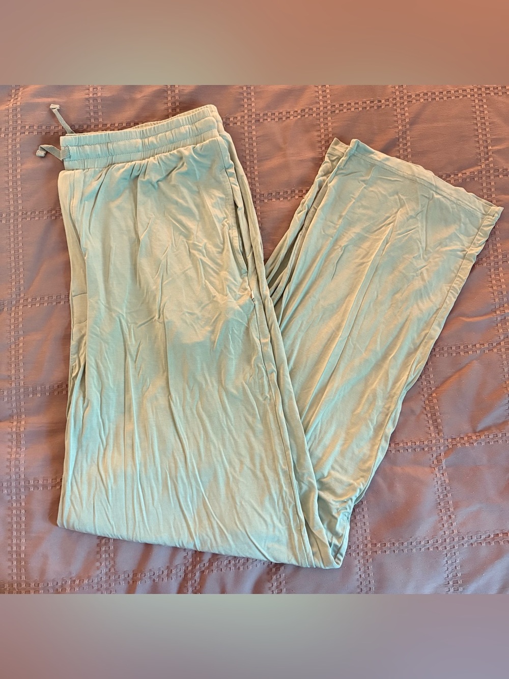 Snuggle Bums Men’s Seafoam Bamboo Lounge Pants